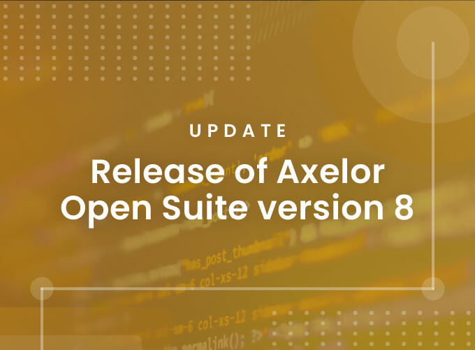 The release of version 8 of Axelor Open Suite