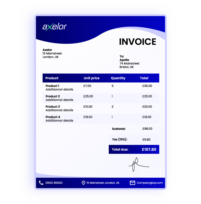 invoice