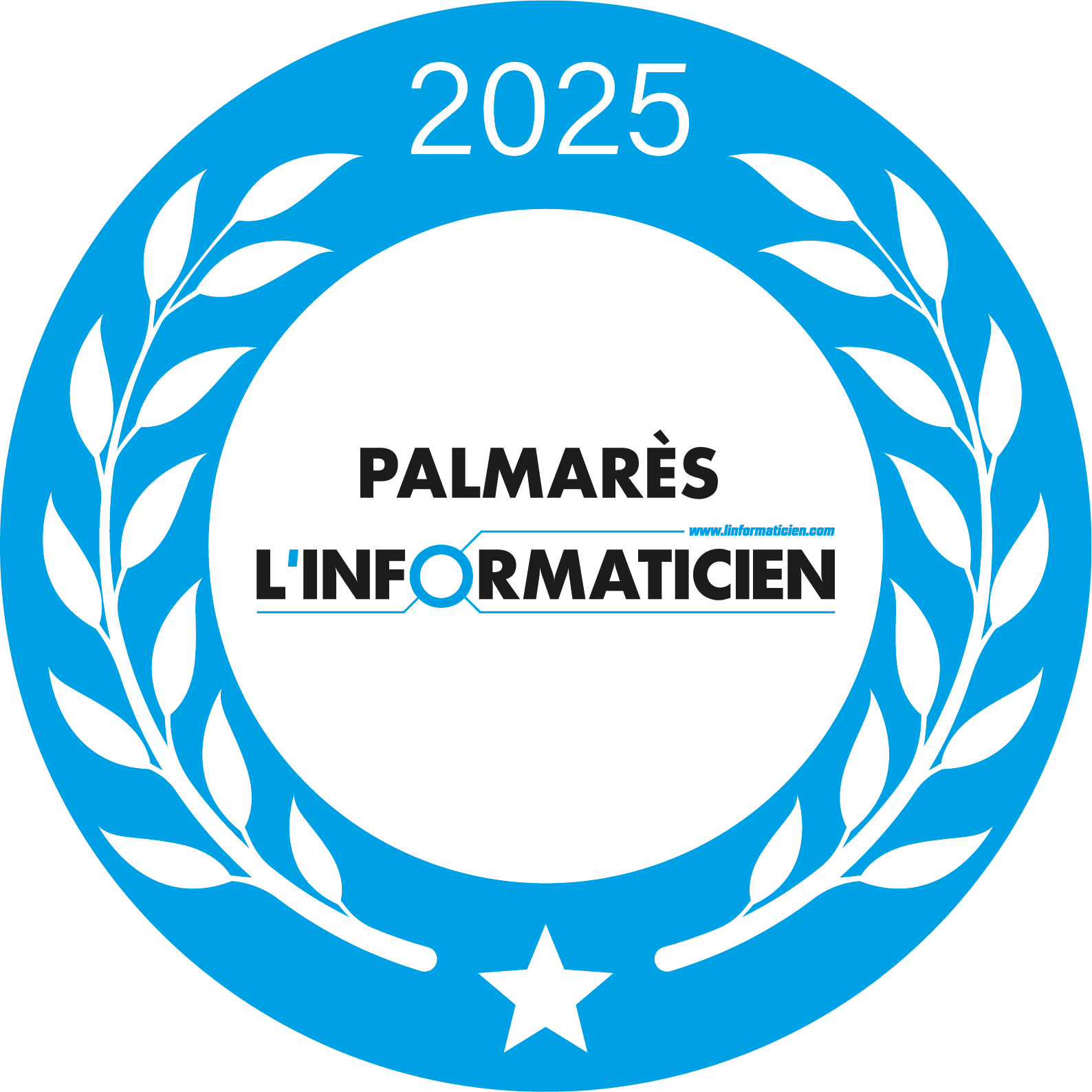 Palmares de L'informaticien badge