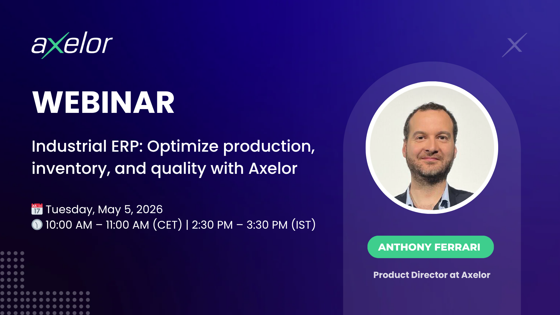 webinar industrial may