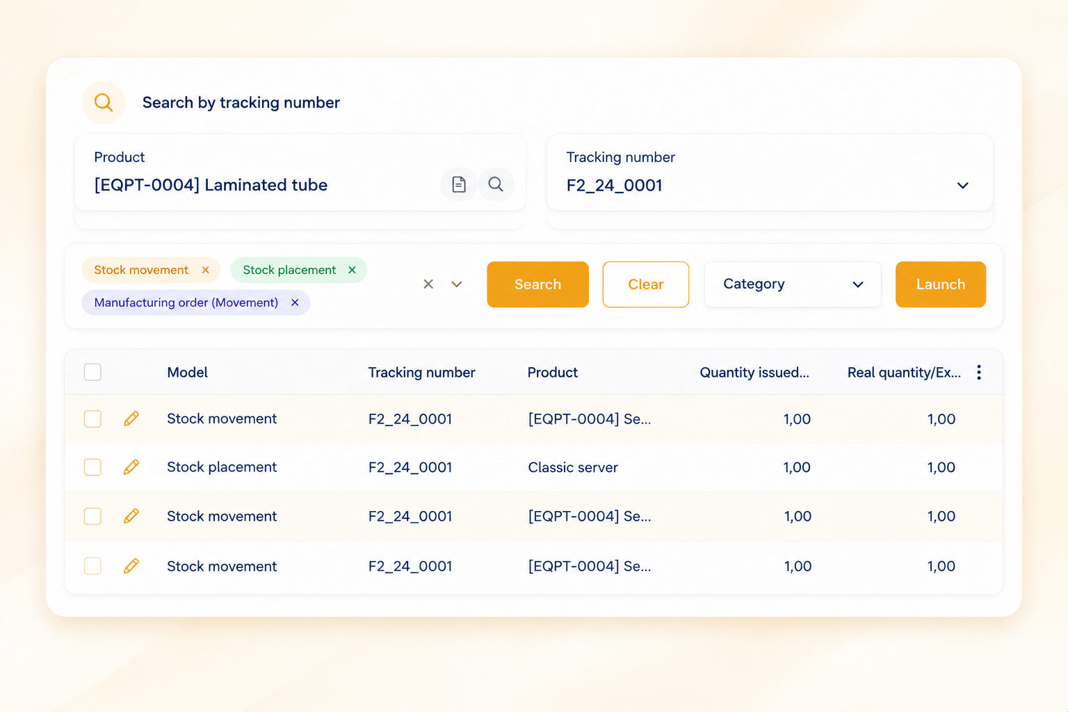 Quality inspection, non-conformities and batch traceability in Axelor