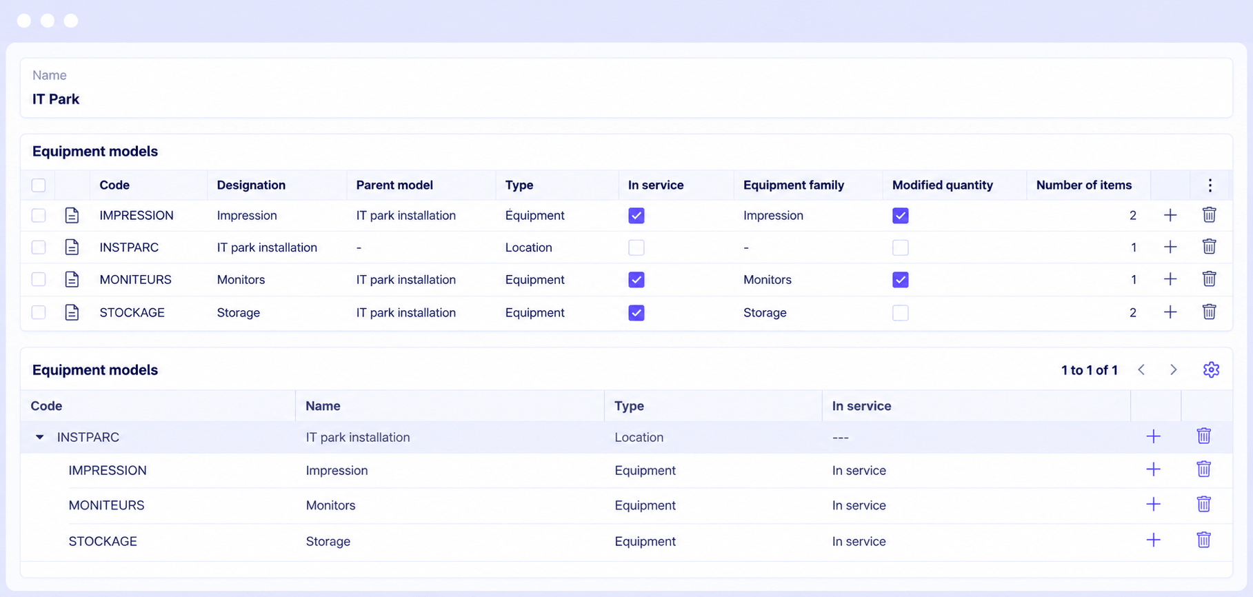 Installed base and asset management in Axelor